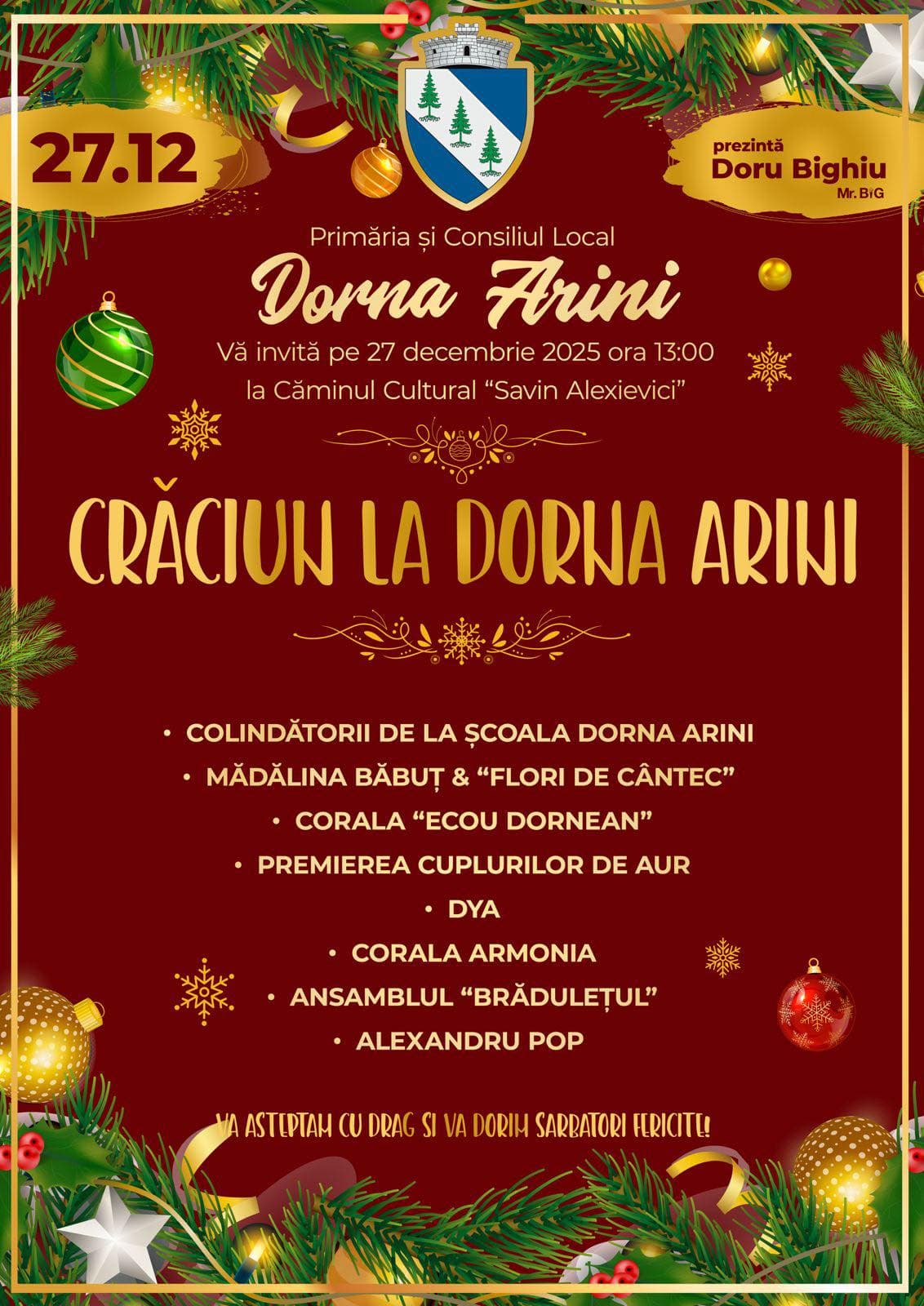 Crăciun în Dorna Arini