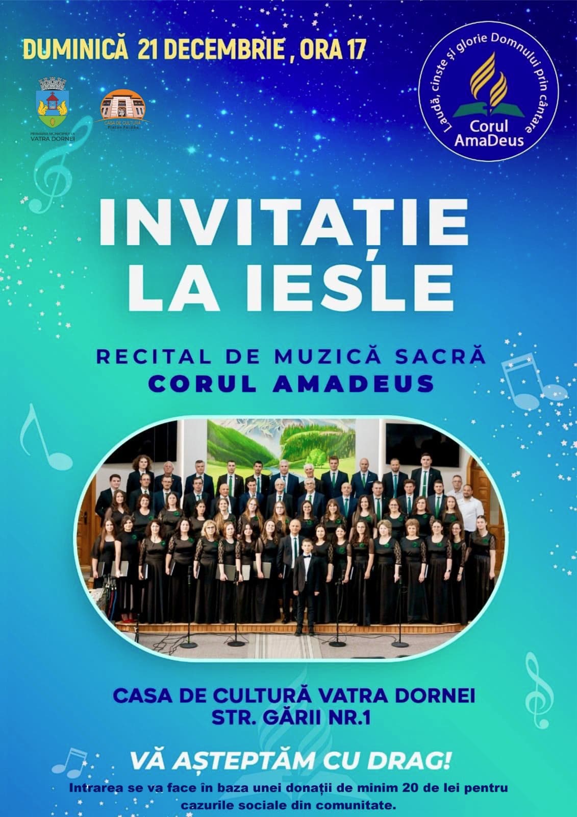 Invitație la iesle