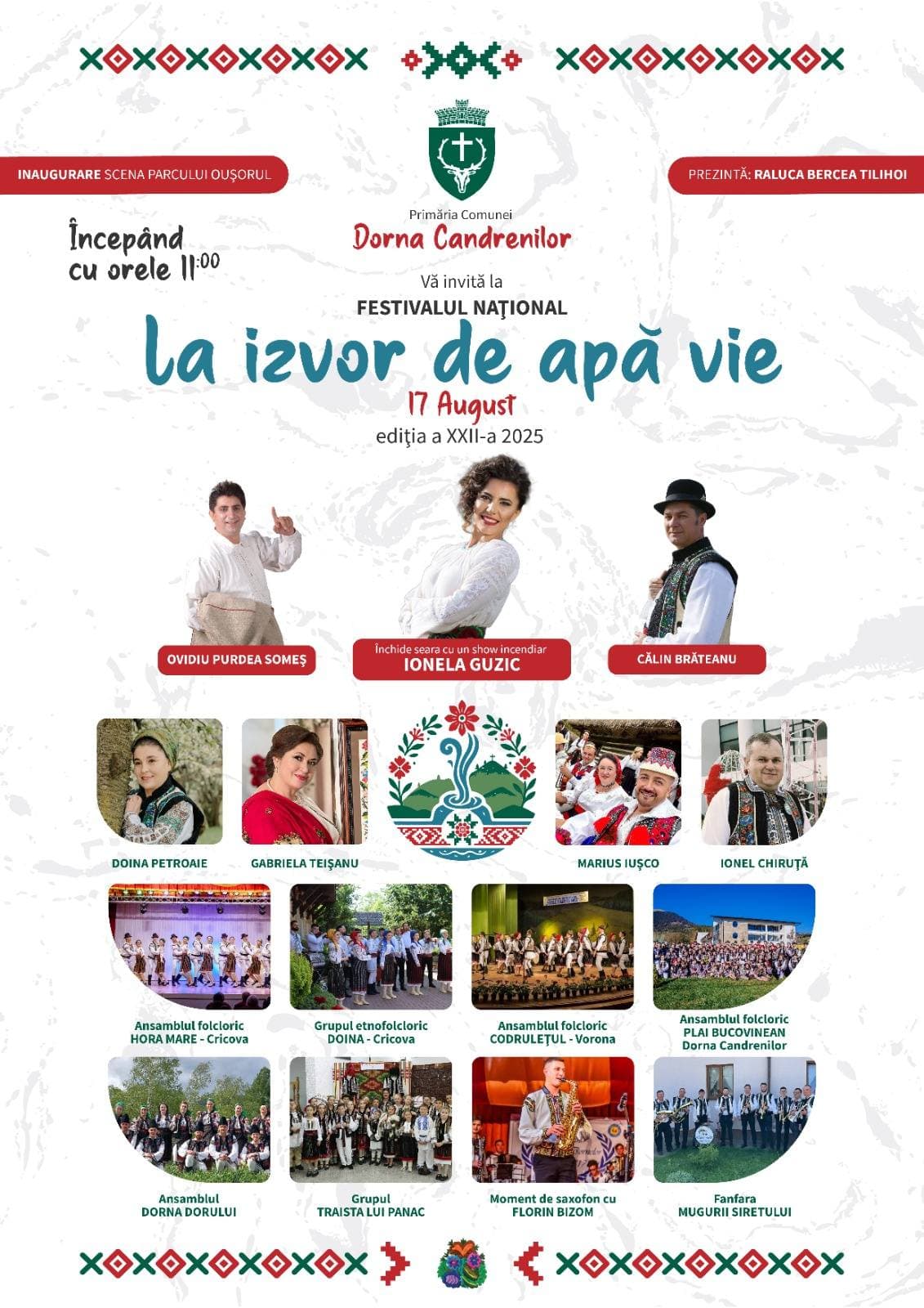 Festivalului Național „La izvor de apă vie”