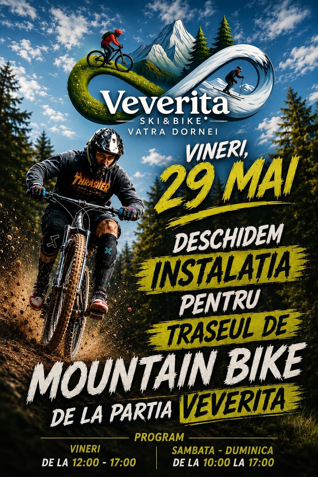 Mountain Bike – Pârtia „Veverița”