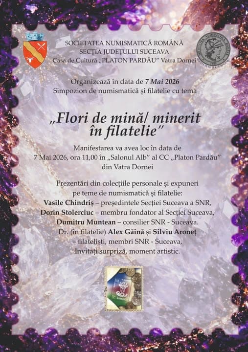 Flori de mină / minerit în filatelie