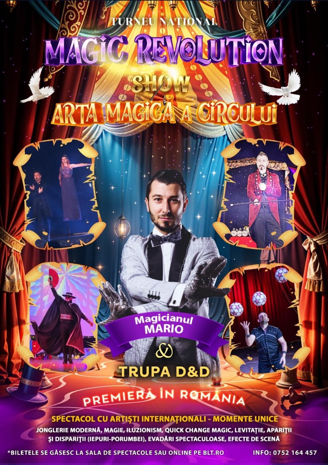 Magic Revolution Show. Arta magică a circului